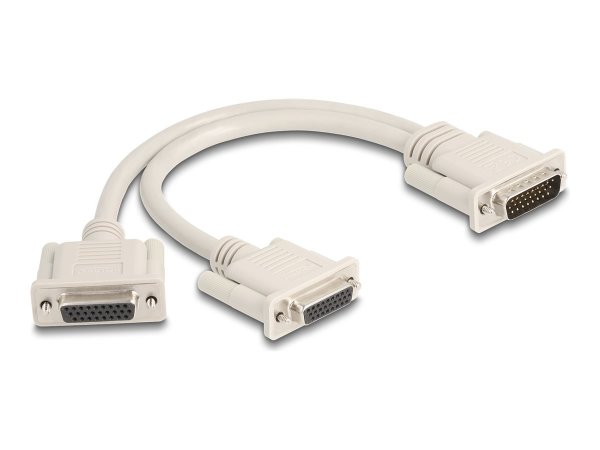 Delock Adapter Y-Kabel Splitter D-Sub HD Stecker zu 2 x - Adattatore - KVM
