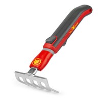 WOLF-Garten LJ-M/ZM 015 - Rastrello a mano - Nero - Rosso - Plastica - Nero - Rosso - 8 cm - 1 pz