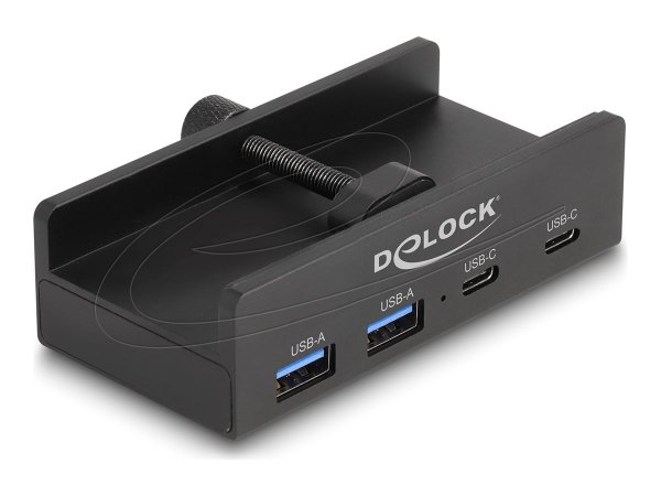 Delock Externer USB 5 Gbps 4 Port Hub 2 x Typ-A und 2 Type-C - Desktop - USB Typ C