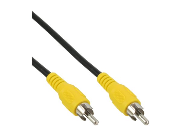 InLine Cavo Video 1x RCA maschio / maschio - 2m - composito giallo