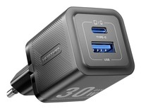 Vention Charger 1x USB-A USB-C GaN 30W