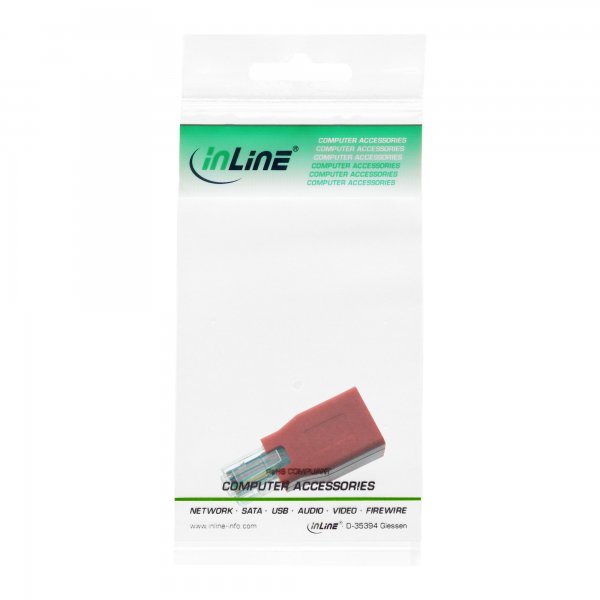 InLine Adatatore Crossover RJ45 femmina/maschio compatto