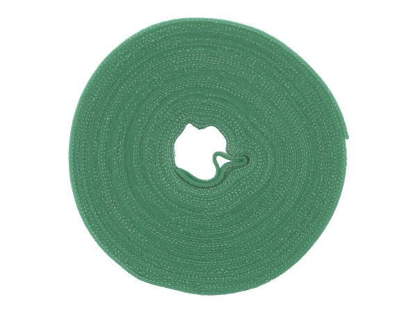 InLine Nastro per chiusura a strappo - rotolo da 10m - larghezza 16mm - verde