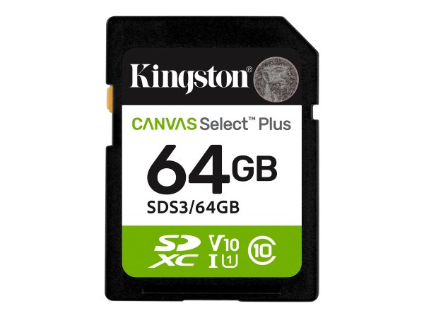 Kingston sdxc Canvas Select Plus - Extended Capacity SD (SDXC)