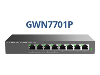 Grandstream GWN7701P - Non gestito - Gigabit Ethernet (10/100/1000) - Supporto Power over Ethernet (