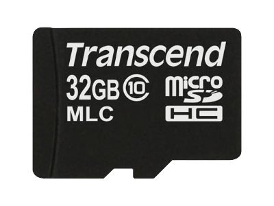 Transcend microSDHC 32GB - 32 GB - MicroSDHC - Classe 10 - MLC - 20 MB/s - 16 MB/s