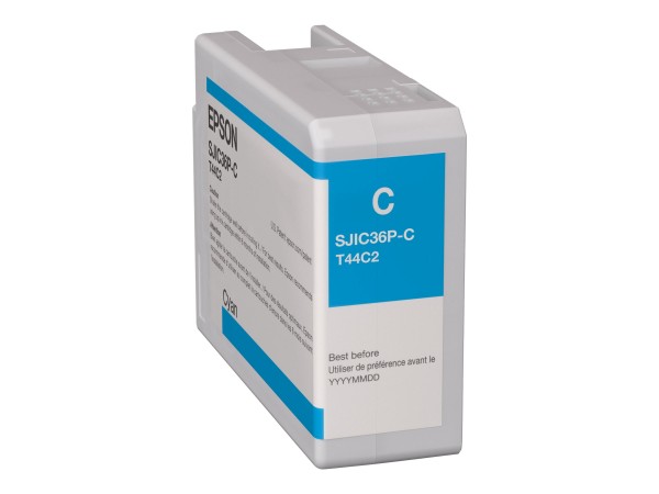 Epson Tinte C13T44C240 cyan Sjic36P C - Originale - Cartuccia di inchiostro