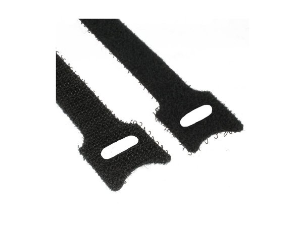 InLine Fascette 12x125 mm - chiusura a strappo - 10 pezzi - nero