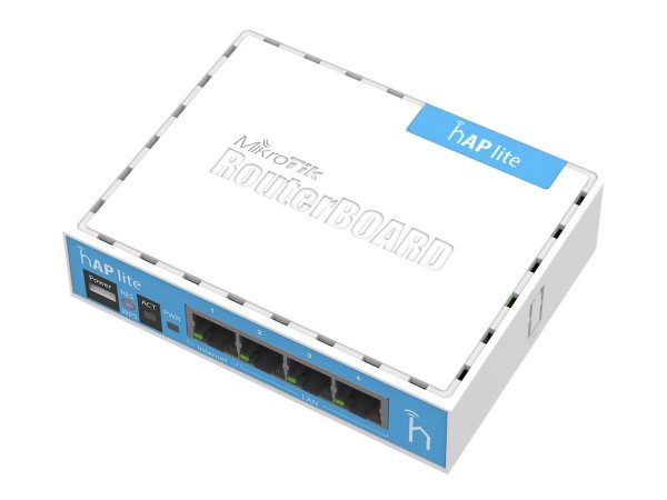 MikroTik hAP lite - 2.4 GHz - 10,100 Mbit/s