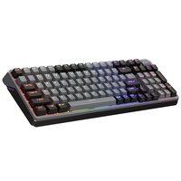 Cooler Master MK770 grau/schwarz DE-Layout Kailh Box Red V2 Space Grey - QWERTY