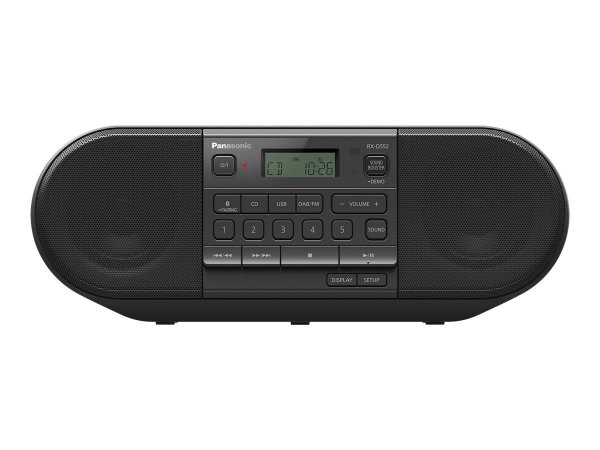 Panasonic Radio RX-D552: potente - portatile e dotata di radio DAB+ - lettore CD e Bluetooth - Digit