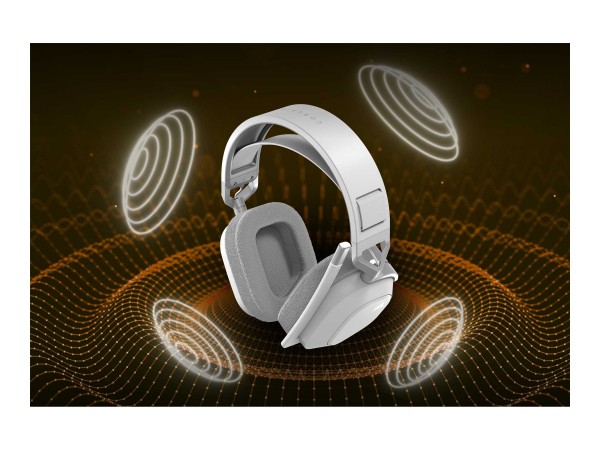 Corsair CA-9011296-EU - Wireless - Gaming - 20 - 40000 Hz - 717 g - Auricolare - Bianco