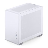 Jonsbo U4 Mini Micro-ATX-Gehäuse Tempered Glass - weiß - Midi/minitower - ATX