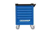 Gedore WSL-M-TS-172 - Acciaio inox - Blu - 6 cassetto/cassetti - 625 mm - 903 mm - 510 mm