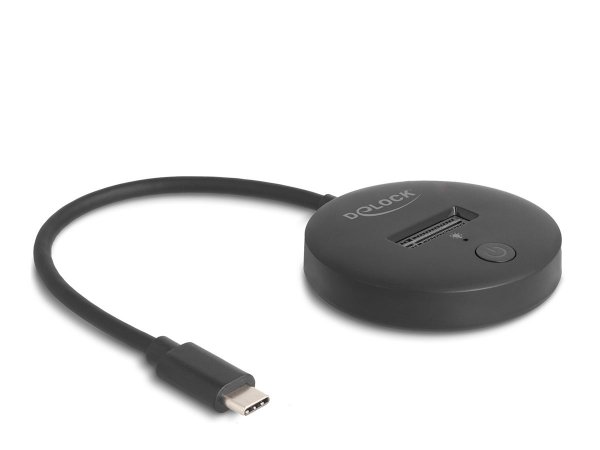 Delock M.2 Dockingstation für NVMe SATA SSD