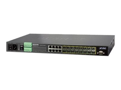 Planet MGSW-24160F - Gestito - L2+ - Gigabit Ethernet (10/100/1000) - Supporto Power over Ethernet (