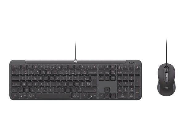 Logitech Wired Combo MK620 for Business - Tastiera - Ottico
