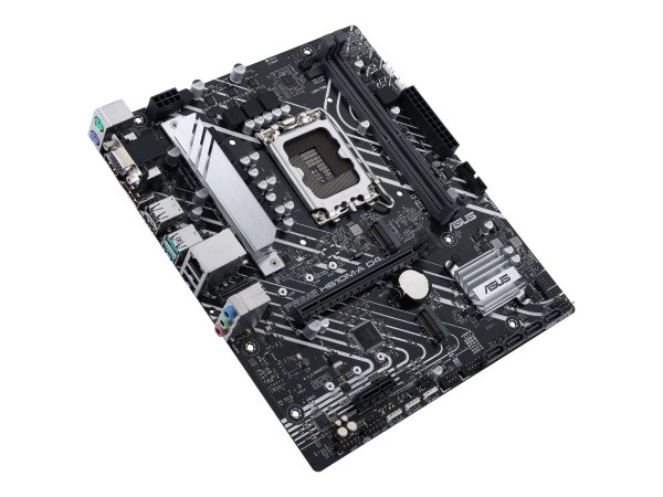 ASUS PRIME H610M-A D4-CSM - Intel - LGA 1700 - Intel® Celeron® - Intel® Core™ i3 - Intel® Core™ i5 -