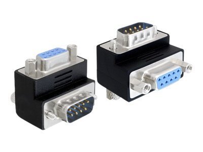 Delock 65265 - Sub-D 9 pin - Sub-D 9 pin - Nero