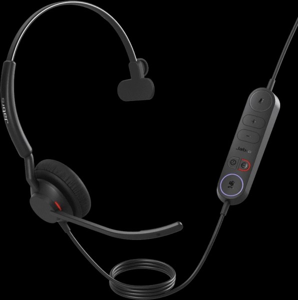 Jabra Engage 40 - Cablato - Ufficio - 45 g - Auricolare - Nero