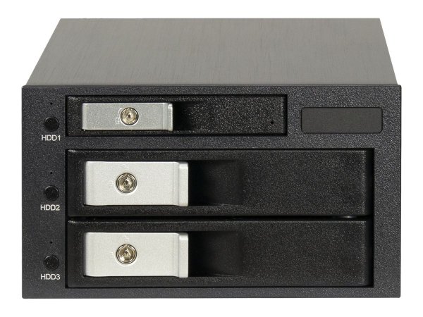 Inter-Tech IPC Wechselrahmen ST-3525 für 2x 3.5'' und 1x 2.5'' Festplatten - Hdd telaio smontabile -