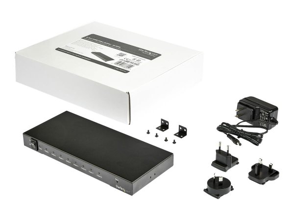 StarTech.com 4K 60Hz HDMI Splitter - HDR Unterstützung - 8-port