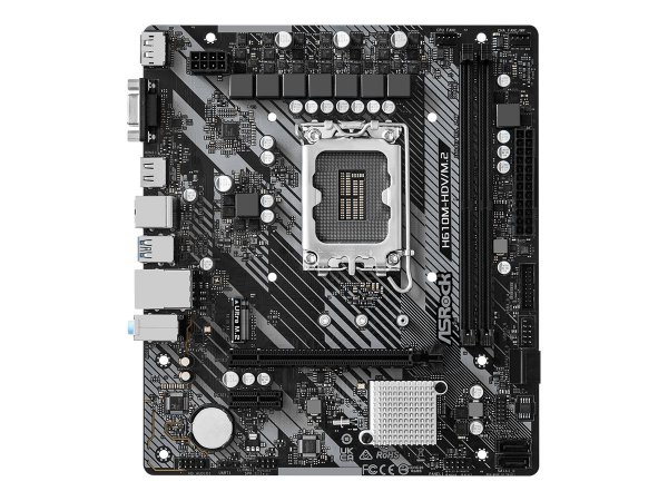 ASRock H610M-HDV/M.2 R2.0 - Intel - LGA 1700 - Intel® Celeron® G - Intel® Core™ i3 - Intel® Core™ i5