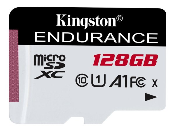 Kingston High Endurance - 128 GB - MicroSD - Classe 10 - UHS-I - 95 MB/s - 45 MB/s