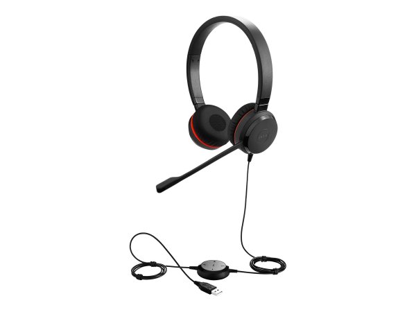 Jabra Evolve 30 II UC stereo - Headset - On-Ear