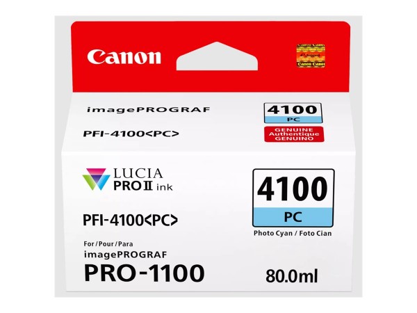 Canon PFI-4100 Pc - - Photo Cyan - Originale - Cartuccia di inchiostro
