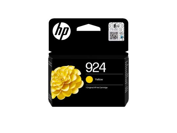 HP 924 Gelb Original Druckerpatrone Standardertrag - Originale - Cartuccia di inchiostro