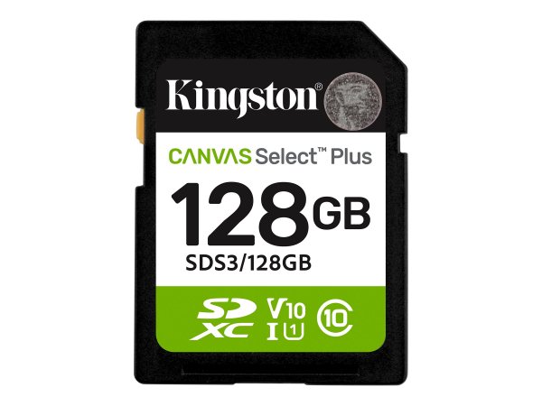 Kingston Sdxc Canvas Select Plus - Extended Capacity SD (SDXC)