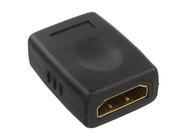 InLine Adattatore HDMI Typ A femmina/femmina - dorato - 4K2K Compatibile