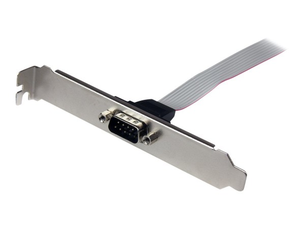 StarTech.com Serial to Motherboard Header Slot Plate - Adattatore - Digitale/dati