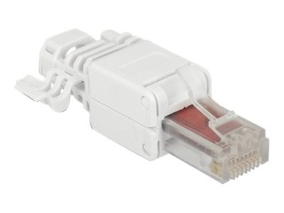 Delock 86416 - RJ-45 - Bianco - Cat6 - U/UTP (UTP) - 18 mm - 52,8 mm