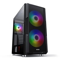 Modecom AMIRANI ARGB - Midi Tower - PC - Nero - ATX - ITX - micro ATX - Multi - Ventole