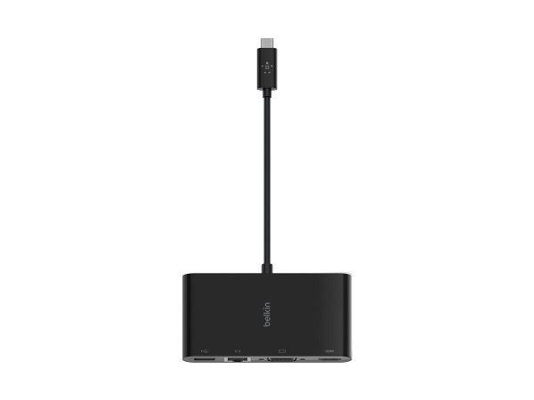 Belkin AVC005BTBK - Cablato - USB 3.2 Gen 1 (3.1 Gen 1) Type-C - Nero - HDMI - RJ-45 - USB 3.2 Gen 1