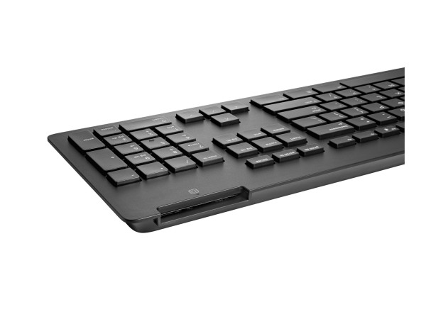 HP Bus Slim v2 Smart Card Usb Keyboard - Tastiera - QWERTY