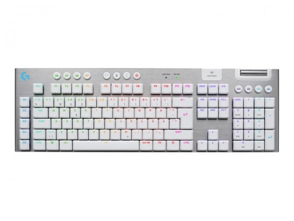 Logitech G G915 X LIGHTSPEED, Verkabelt & Kabellos, RF Wireless+ Bluetooth, Mechanischer Switch, QWE