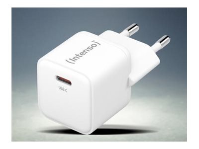 Intenso POWER ADAPTER USB-C GAN/7803022 - Interno - AC - 20 V - Bianco