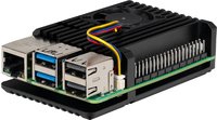 Joy-IT Armor Case Block Active SBC-Gehäuse Passend für Entwicklungskits Raspberry Pi