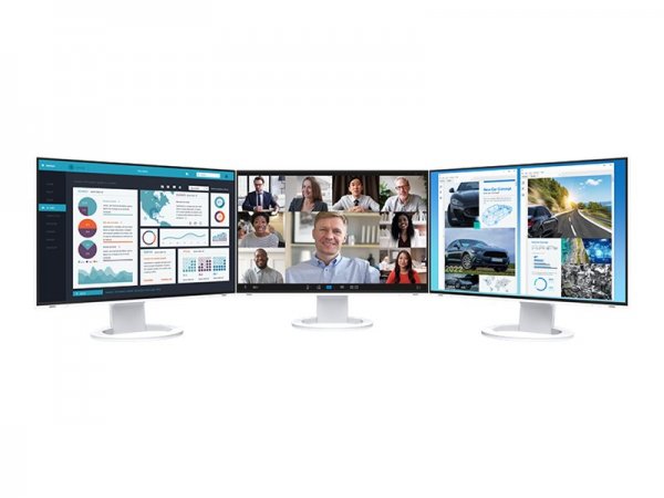 EIZO FlexScan EV2495-WT - 61,2 cm (24.1") - 1920 x 1200 Pixel - WUXGA - LCD - 5 ms - Bianco
