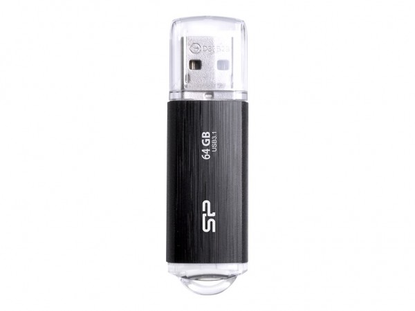 Silicon Power Blaze B02 - 64 GB - USB tipo A - 3.2 Gen 1 (3.1 Gen 1) - Cuffia - 8 g - Nero
