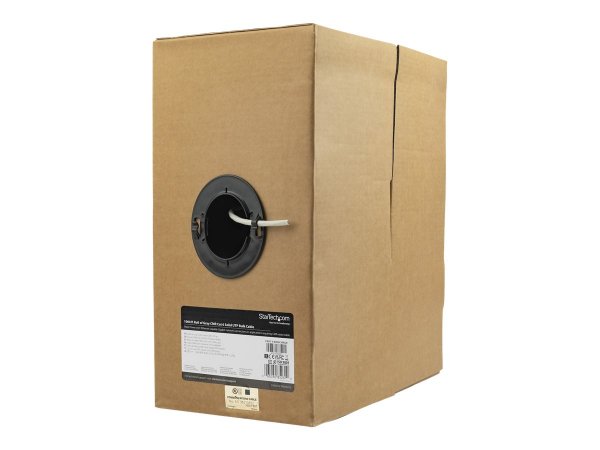 StarTech.com Matassa di cavi LAN Cat6 solidi UTP da 305 m - Bobina di rete ethernet RJ45 - Cavo Ethe