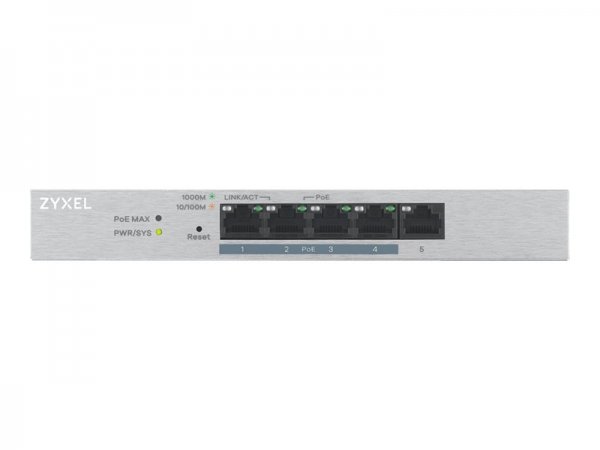 ZyXEL GS1200-5 - Switch - managed - 5 x 10/100/1000