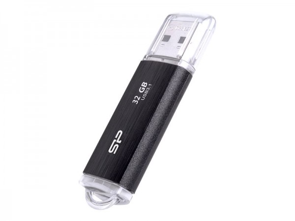 Silicon Power Blaze B02 - 32 GB - USB tipo A - 3.2 Gen 1 (3.1 Gen 1) - Cuffia - 8 g - Nero