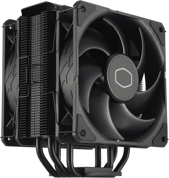 Cooler Master Hyper 212 Black X Duo - 2 ventole SickleFlow 120 Edge - AM4/AM5