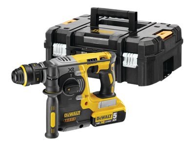 DEWALT DCH274P2T - Nero - Giallo - 2,4 cm - 1100 Giri/min - 2,1 J - 4600 bpm - 1,3 cm