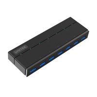 Unitek International USB-A+ DC Y-3184 7x USB 3.2 Gen 1 3.1 1 Type-A - Corsa - 5 Gbps
