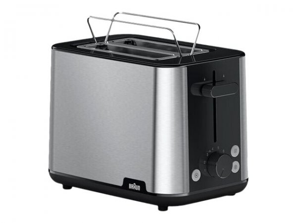 Braun HT 1510 - 2 fetta/e - Nero - Acciaio inox - Plastica - Acciaio inox - 900 W